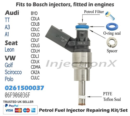 Fuel injector service kit - fuel,