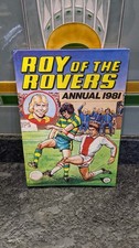 ROY OF THE ROVERS 1981 Vintage Comic Annual -  IPC Magazines