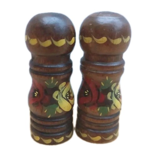 Vintage bargeware wooden salt - bargeware,