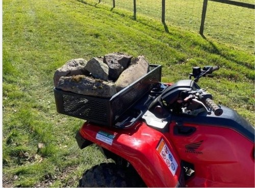 Atv steel cargo - steel, rack