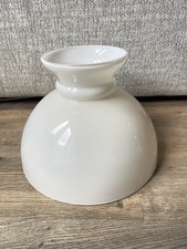 White Milk Glass Lamp Shade ~