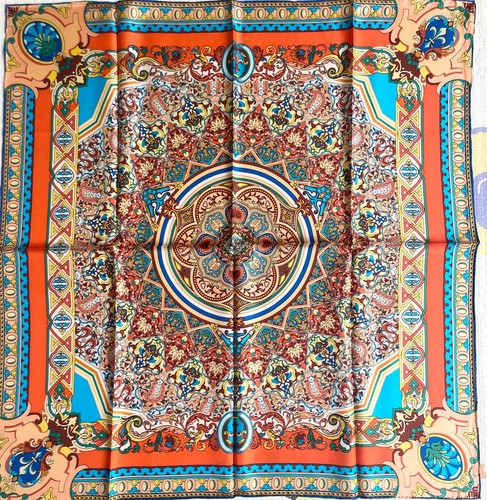 100 silk square - square, scarf