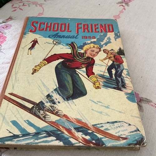 Vintage school friend annuals - school,