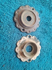 2 X  Old vintage Brass