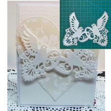 Wedding Dove Rings Metal