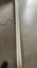 8ft Double fluorescent light fitting with tubes, good condition