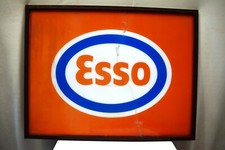Vintage Esso Sign Gas Station