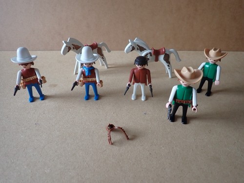 Playmobil vintage wild west - vintage,