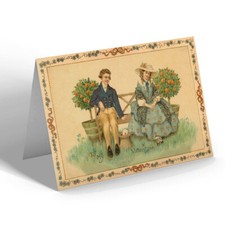 VALENTINES DAY CARD - Vintage