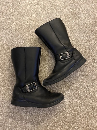 Clarks black venture - venture, moon