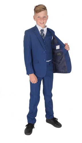 Piece checked boys - piece, suits