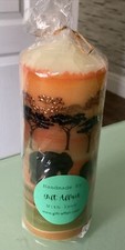 African Sunset Wax candle