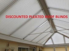 Conservatory pleated blinds - conservatory,