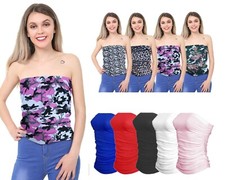New Womens Boobtube Bandeau