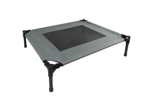 Elevated dog bed pet cat - cat, mesh