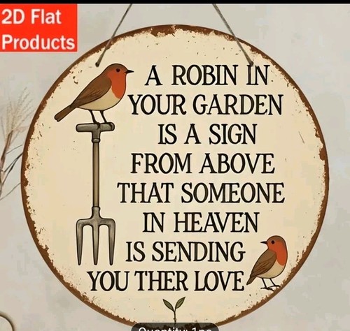 Robin your garden quote - robin, in