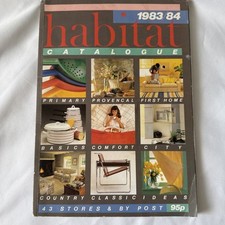 Rare Vintage 1983/84 Habitat Catalogue collectables retro interiors furnishings
