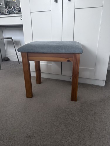 Dressing table stool pine - dressing,