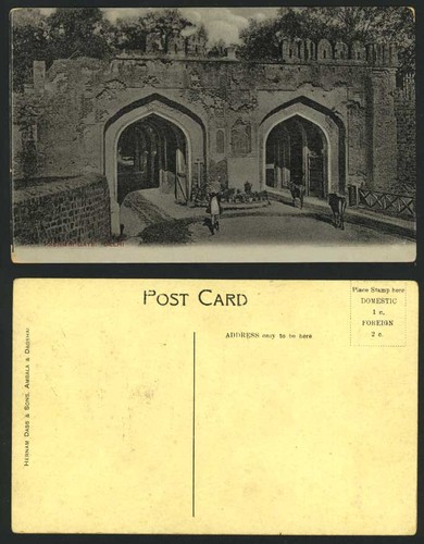 India old postcard - india,