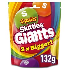 Skittles Giants Sweets Bag