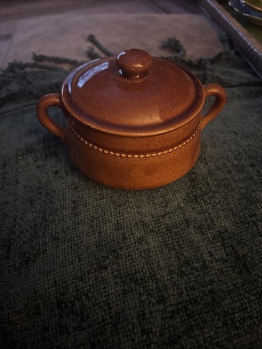 Vintage old hoganas lidded - vintage,