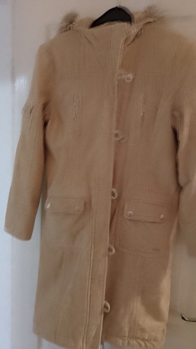 Ladies winter hooded coat - winter,
