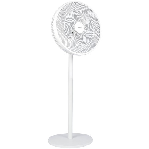 Bush white pedestal desk fan - bush, /