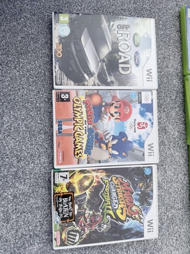 Nintendo wii games bundle 3 - nintendo,