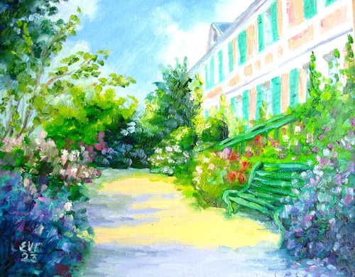 Landscape original oil - landscape,