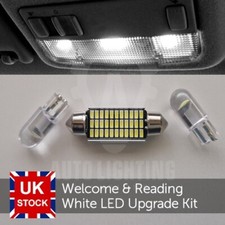 For VW T6 T5.1 Transporter White Map Reading Interior & Main Light LED Upgrade