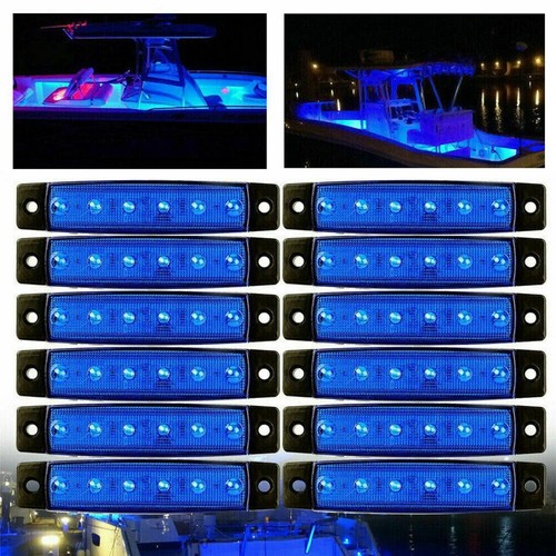 12pcs marine boat - 12pcs, led