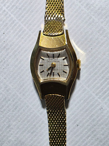 Bulova accutron women textured - bulova,