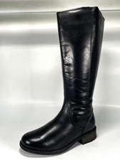 RRP £180 Brand New UGG Seldon Women's Black Leather Tall Boots Size 6.5