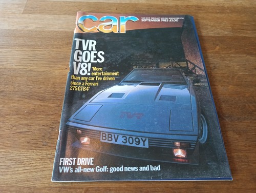 Car magazine 1980 - 1989, good
