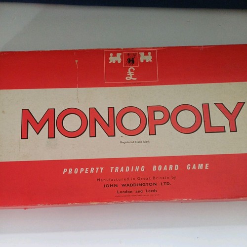 Vintage monopoly waddingtons - vintage,