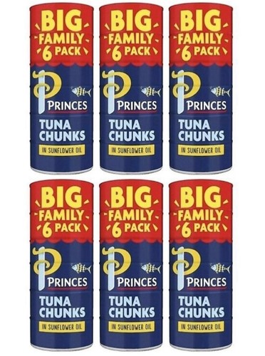 6pk 36x145g princes tuna - 6pk,