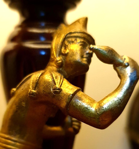 Bronze figure antique french - antique,