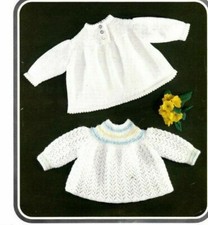 BABY vintage knitting pattern