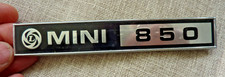 GENUINE MINI 850 BADGE - SHED FIND - VINTAGE BRITISH LEYLAND MINI 850 BADGE