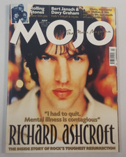 RICHARD ASHCROFT MOJO MUSIC MAGAZINE #80 JULY 2000 ROLLING STONES COVER UK