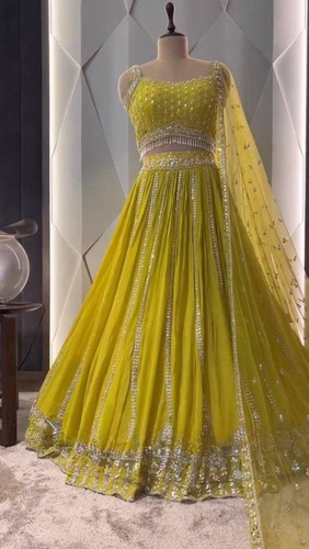 Party wear bridal lehnga choli - party,