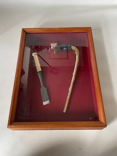 Glass cased carpentry tools - glass-cased,