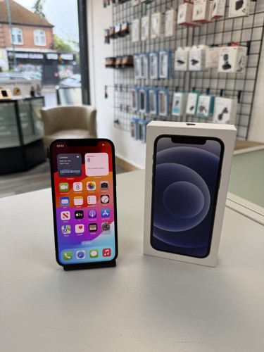 Apple iphone 64gb black - 12,