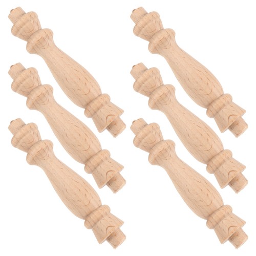 6pcs unfinished wood stair - wood,