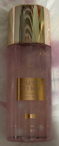 Next just pink shimmer - just,