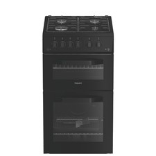 Hotpoint HTG5GCB Refurbished  50cm Gas Cooker - Black A1/HTG5GCB