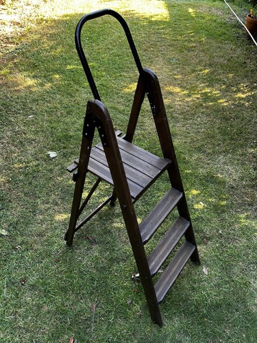 Vintage wooden folding - wooden,