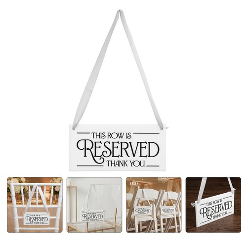 Pcs reserved signs for - reserved,