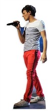 Louis Tomlinson Boy Band Cardboard Cutout 161cm Tall-Invite him to your Party
