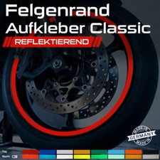 Reflective Wheel Rim Edge